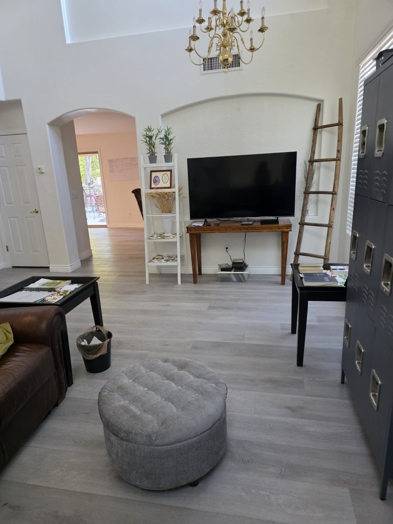 Sober Living Living Room, Mesa, AZ